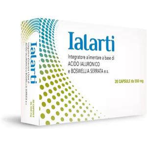 AISAL IALARTI - Integratore alimentare con Sodio Ialuronato e Boswellia Serrata per la funzionalità articolare - 20 Capsule