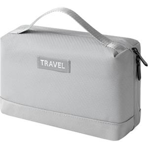 AiQInu Beauty Case da Viaggio, Borsa da Toilette da Viaggio per Donna Uomo,Impermeabile Beauty Case per Organizzare Oggetti Personali Accessori (nero)