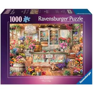 Ravensburger All Seasons Flower Shop Puzzle da 1000 pezzi | Esplora composizioni botaniche colorate | dal marchio di puzzle più venduto in tutto il mondo | Superficie antiriflesso migliorata