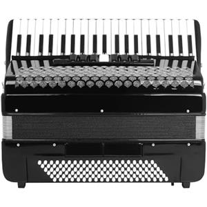 HDYNUZ Fisarmonica Professionale 41 Tasti 120 Strumenti a Tastiera Bassi Fisarmonica con Tracolla Borsa per Fisarmonica per Esame di Grado per Principianti per Adulti Gioco Professionale (Color : Black)
