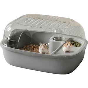 Generico Gabbia Per Criceti - A Due Piani, Gabbia Per Habitat Per Criceti, Casetta Per Piccoli Animali Con Ruota Per Esercizi | Gabia Per Animali Per I Loro Compagni, Che Migliora Sia Le Esperienze Di Gioco C