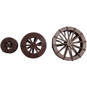 BLUSUPERSHOP RUOTA PER MULINO AD ACQUA a scelta 5 cm, 8 cm oppure 11 CM CIRCA PER PASTORI PRESEPE SAN GREGORIO ARMENO MINIATURE ARTIGIANALI