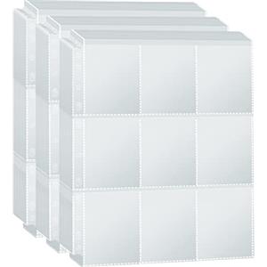 PESLNG Buste per Carte Collezionabili - 80 Pagine, 1440 Tasche (Trasparente)