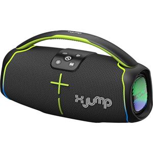 X JUMP XJ 150 Cassa Wireless Portatile Amplificata 60W, Alte Prestazioni, Funzione TWS, USB, AUX-IN, Microfono Incorporato, Speaker Wireless Resistente all'Acqua Waterproof IPX5, Nero