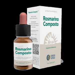 FORZA VITALE ITALIA Srl Ecosol rosmarino composto gocce 10 ml - FORZA VITALE - 901398115