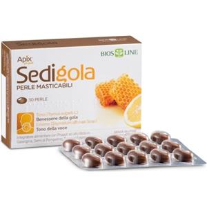 BIOS LINE SpA Sedigola perle masticabili 30 perle - BIOS LINE - 931752416
