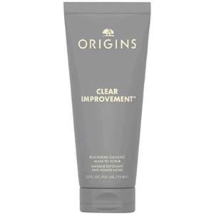 Origins Clear Improvement Blackhead Clearing Mask-To-Scrub 75 ml - Maschera e Scrub Purificante per Punti Neri