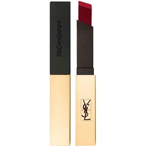 Yves Saint Laurent Rouge Pur Couture The Slim - Rossetto Mat Reverse Red, Formula Ultra-Pigmentata e Cremosa, 2.2g