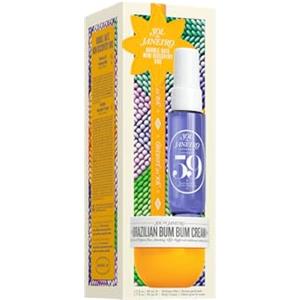 Sol de Janeiro Double Date, set cosmetico con Cheirosa '59, spray per corpo e capelli, 30 ml, Brazilian Bum Bum Cream 50 ml, misura da viaggio