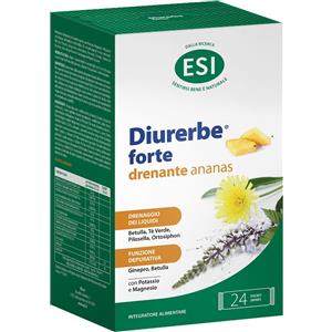 ESI Srl Esi Diurerbe Forte Pocket Drink Ananas Integratore ad azione Depurativa e drenante