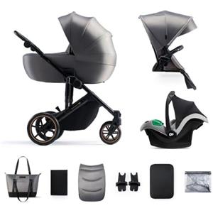 kk Kinderkraft Trio Prime 2 Pro I-SIze Grey Kinderkraft