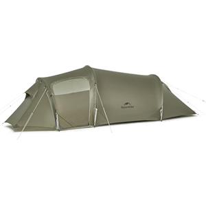 Naturehike Opalus UL Tenda a Tunnel 2/3 Persone Tenda Familiare Spaziosa e Leggera con Tenda da Sole 4 Stagioni per Campeggio Zaino in Spalla All'aperto