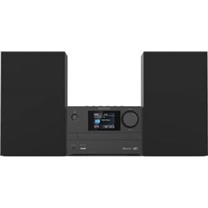 KENWOOD, Sistema Micro HiFi Stereo M-525DAB, con Ricevitore Radio DAB+, FM, Lettore CD e Presa USB, Bluetooth per Audio-Streaming V5.0 (A2DP), Display a Colori 2,4, Black