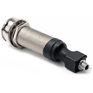 Alnicov 1/4 (6,35 mm) Uscita 4 mm Ingresso Endpin Jack, Piezo Pickup Jack Built-in Rod Piezo Pickup per Chitarra Acustica