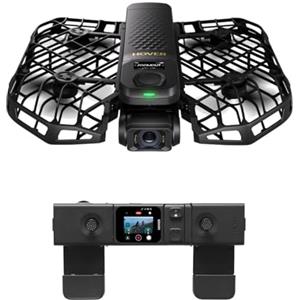 HOVERAir X1 PROMAX Action Cam Volante, drone 8K pieghevole con 10+ Modalità di Volo Completamente Automatiche, 42 KM/H Velocità di Follow, Vola Ovunque con OmniTerrain (Standard)&beacon