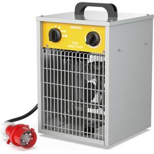 DAHTEC Termoventilatore Industriale 5000 W - Radiatore Elettrico - Basso Consumo - Termostato e Protezione da Surriscaldamento - per Casa, Serra o Il Cantiere