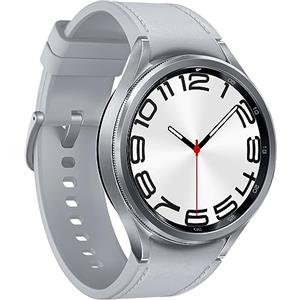 SAMSUNG Galaxy Watch6 Classic SM-R960NZSADBT smartwatch e orologio sportivo 3,81 cm (1.5'') OLED 47 mm Digitale 480 x 480 Pixel Touch screen Argento Wi-Fi GPS (satellitare)