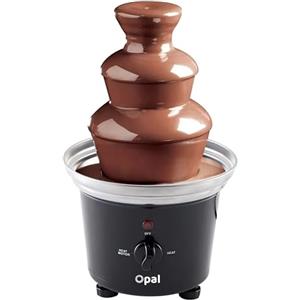 Opal OCF17 Opal Grande 0.5L macchina elettrica a 3 livelli della fonduta della fontana di cioccolato dell'acciaio inossidabile con la base calda del vaso di fusione