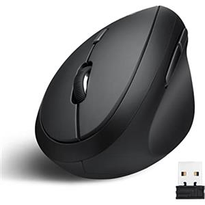 Perixx PERIMICE-719 - Mouse ergonomico - Design verticale - Extra per mani di piccole dimensioni e per i viaggi - Perfetto per università e ufficio