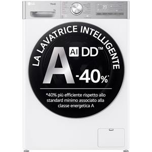 LG F4R9009TPWC LAVATRICE 9KG 1400 GIRI VAPORE AI DD WIFI MOTORE INVERTER CLASSE A