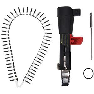 Yosoo Health Gear Adattatore per Pistola Sparachiodi a Catena, Attrezzatura per il Serraggio delle Viti per Trapano Elettrico Automatico, Kit Pistola Sparachiodi a Catena Automatica Strumento per la Lavorazione del Leg