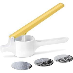 Pedrini Schiacciapatate in plastica con 3 dischi in acciaio inox