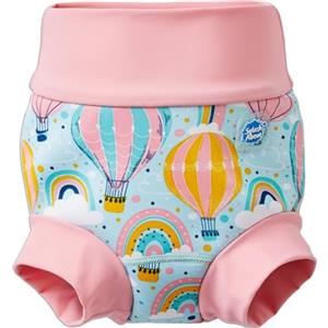 Splash About Happy Nappy Duo Pannolino da Nuoto Riutilizzabile, Up & Away, 0-3 Mesi