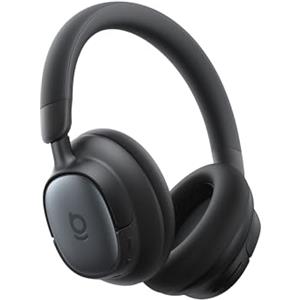 Baseus MH1 Cuffie Bluetooth, Cancellazione del rumore ad alta efficacia fino a -48 dB, Archetto monolitico con Hi-Res & LDAC, 80 ore di riproduzione, Chiamate cristalline con 5 Mic, CloudComfort Soft