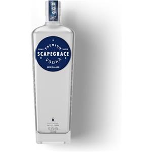 SCAPEGRACE Vodka 40.6% - Premium Vodka - Serie limitata - Distillata con acqua di ghiacciaio - 700 ml