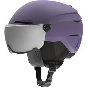 Atomic Savor Visor Stereo Casco da sci con visiera, massimo assorbimento degli urti, sistema di ventilazione Active Aircon, rivestimento a specchio per una visione nitida