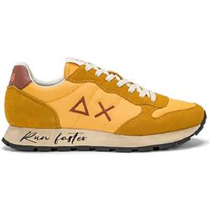 SUN68 Sneaker Running Tom Vintage Suede/Nylon Giallo U25SU18 Z44105, Giallo, 41 EU