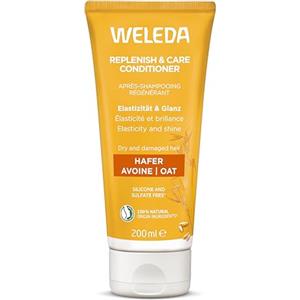 Weleda Balsamo Ristrutturante Avena, trattamento nutriente per capelli e secchi, spenti per donare elasticità e lucentezza, delicato profumo fresco (1X200 ml)