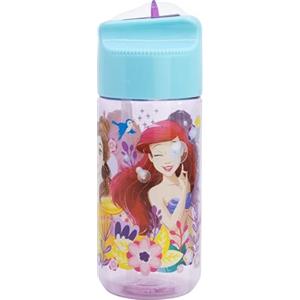 Stor BOTTIGLIA RIUTILIZZABILE IDRO REALIZZATA IN ECOZEN DE 430 ML | PRINCIPESSA COURAGEOUS HEART