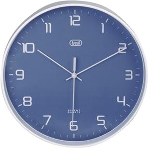 Trevi OM 3506 S Orologio da Parete 25 cm, Movimento Silenzioso SWEEP e Design Minimalista, Orologio Analogico Elegante e Moderno, Blu