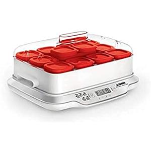 SEB Multi Délices Express yogurtiera, Bianco/Rosso