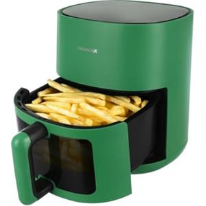 KASANOVA Friggitrice ad aria 4,5 L 1400 W (verde, digitale)