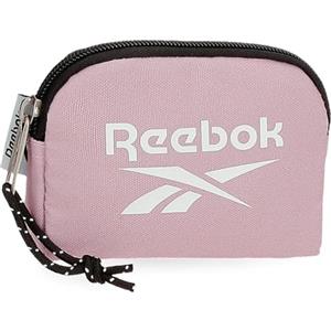 Reebok Boston Portafoglio Rosa 12 x 8 x 2 cm Poliestere by Joumma Bags, Rosa, Portamonete