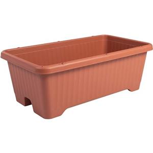 Iris Ohyama, Vaso per piante, fioriera d'aria con sistema di drenaggio dell'acqua per il giardinaggio - Air Vegetable Planter730, Marrone