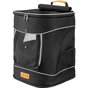 Cadoca Zaino per Animali Domestici Fino a 12kg Comfort Cinte Regolabili Box Trasporto Cani e Gatti
