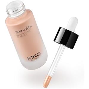 KIKO Milano Skin Lover Intensive Serum Foundation 3NR, Fondotinta Siero Idratante A Lunga Durata, 3NR Neutral Rose