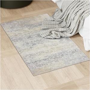 TecTake® Tappeto Salotto, Tappeto Pelo Corto, Tappeto Salotto Vintage Design Elegante, Tappeto Lavabile in Lavatrice, Ideale per Sala da Pranzo, Camera da Letto e Studio - 60x110 cm