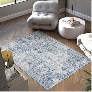 TecTake® Tappeto Salotto, Tappeto Pelo Corto, Tappeto Salotto Vintage Design Elegante, Tappeto Lavabile in Lavatrice, Ideale per Sala da Pranzo, Camera da Letto e Studio - 160x230 cm