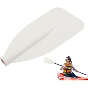 Generico Pagaie per Canoa - Remi Per Canoa Regolabili,Tubo in Alluminio Accessori Lama Larga Portatile per Mare Fiume Kayak Campeggio Pesca