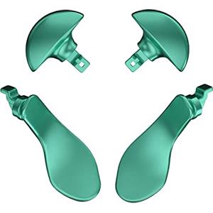 eXtremeRate Paddles per ps5 Edge Controller,Palette Levette Tasti Posteriori per ps5 Edge Joystick,Back Button in Metallo Acciaio Inossidabile Ricambio,4 Pezzi,Verde