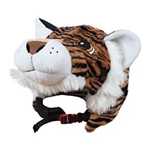Hoxyheads Copricasco Animali TIGRE peluches T.U. - copri casco caschi adulti bambini sci