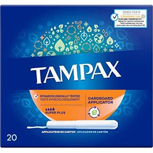 Tampax cartone applicatore Super Plus assorbenti - Confezione da 20
