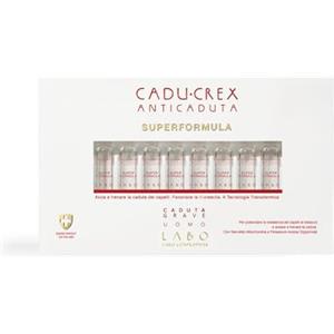 LABO Cadu-Crex Superformula Trattamento Anticaduta Capelli GRAVE Uomo 20 Fiale