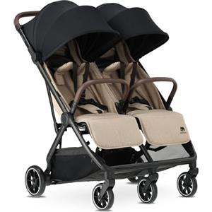 Deryan Rolo X2 V2 Passeggino 2 in 1 - Passeggino piccolo pieghevole - Nascita fino a 4 anni - Passeggino per sedile fino a 22 kg - Passeggino pieghevole - Compatto e pieghevole - Torrone