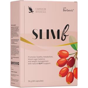 Carnium Botanicals SlimB - Capsule con Berberina Phytosome, 60 pezzi | Foglie di Gelso, Metabolismo Attivo, Benessere Digestivo, Equilibrio Quotidiano