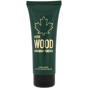 DSQUARED² Green Wood Balsamo Dopobarba Profumato 100 ml - Fragranza Legnoso Aromatica per Uomo